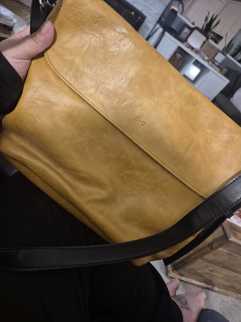 SQ Mustard Yellow Crossbody